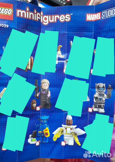 Lego Minifigures (Росомаха)