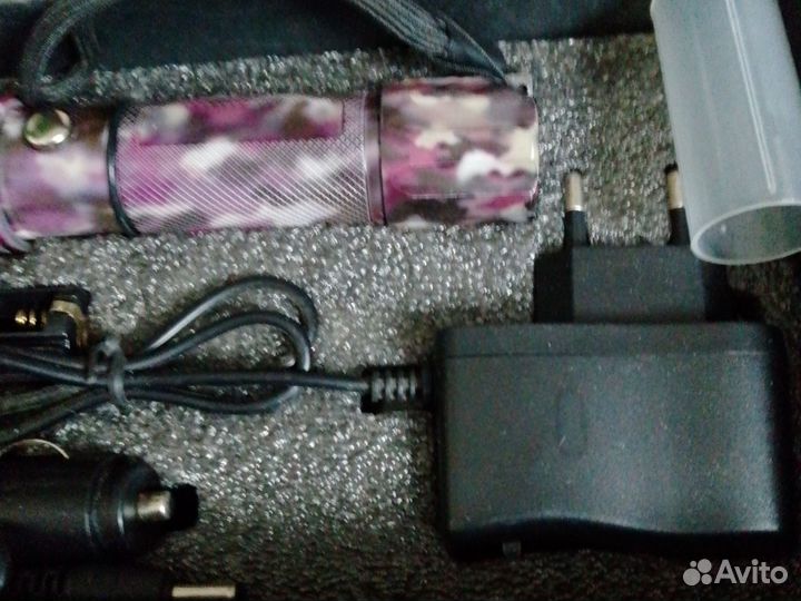 Фонарик с зумом подарочной упаковке