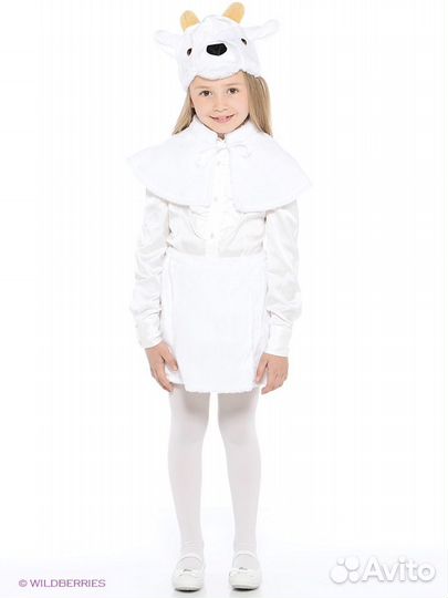 Продам новый новогодний костюм Козочка размер 28