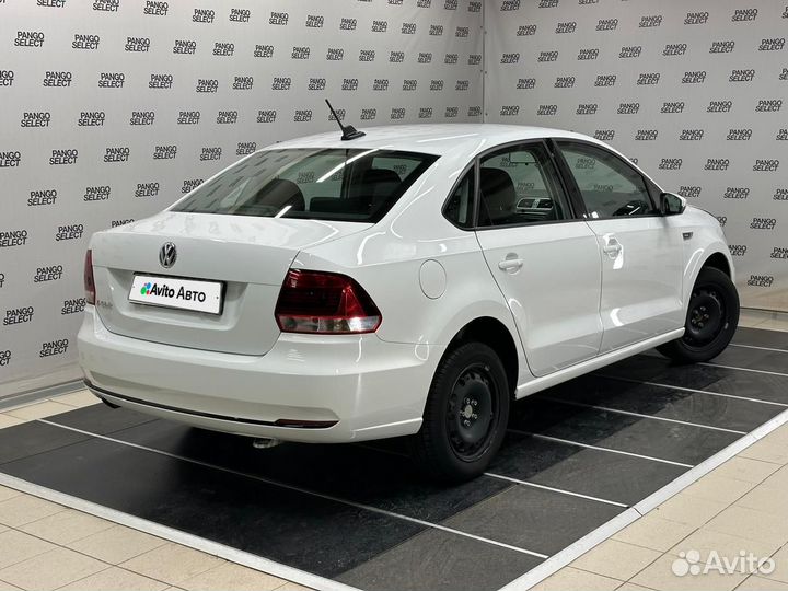 Volkswagen Polo 1.6 AT, 2018, 56 307 км