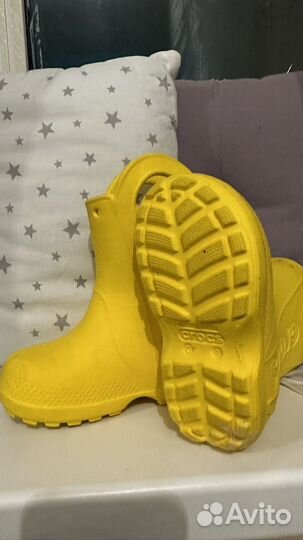 Резиновые сапоги crocs c7
