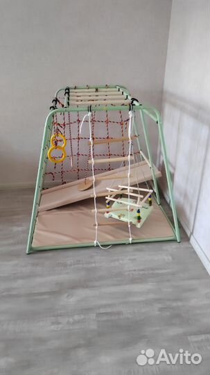 Новый детский спортивный комплекс напольный