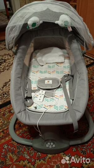 Детская качеля шезлонг