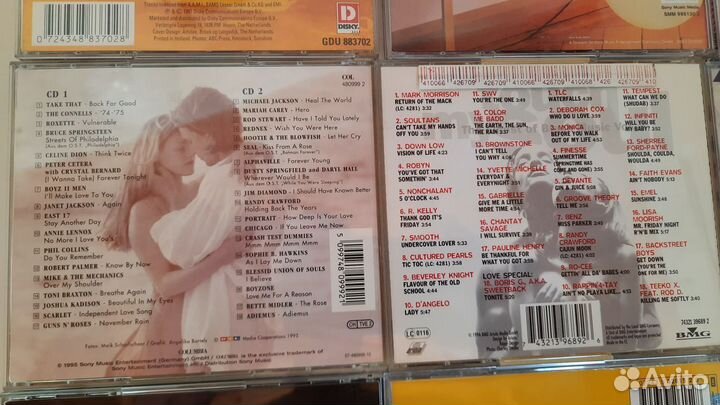 Музыкальные CD диски из Европы ч.2