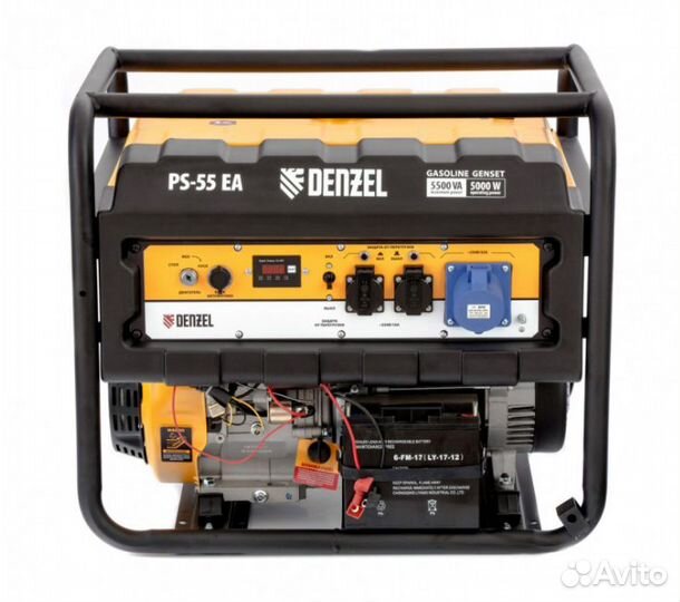 Бензиновый генератор denzel PS 55 EA