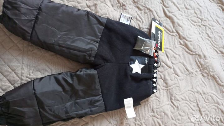 Зимние штаны Molo Pollux Active 98 + подтяжки