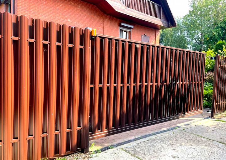 Забор под ключ-бесплатный замер