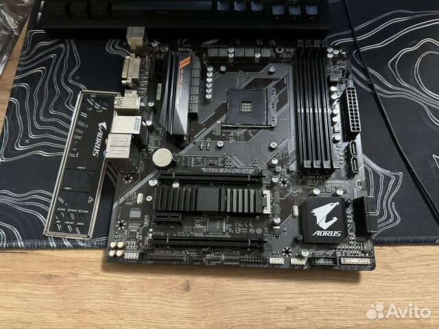 Материнская плата b450 aorus m купить в Москве | Электроника | Авито
