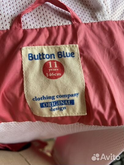 Ветровка для девочки Button Blue 140-146