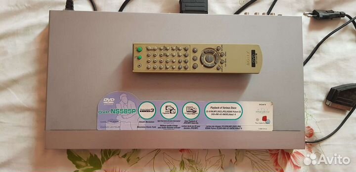 DVD/CD плеер sony NS585P