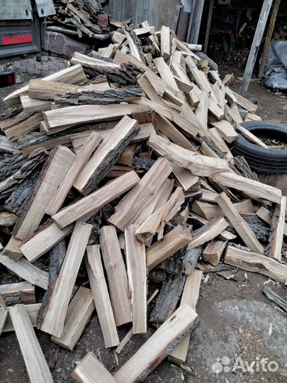 Дрова дубовые колотые