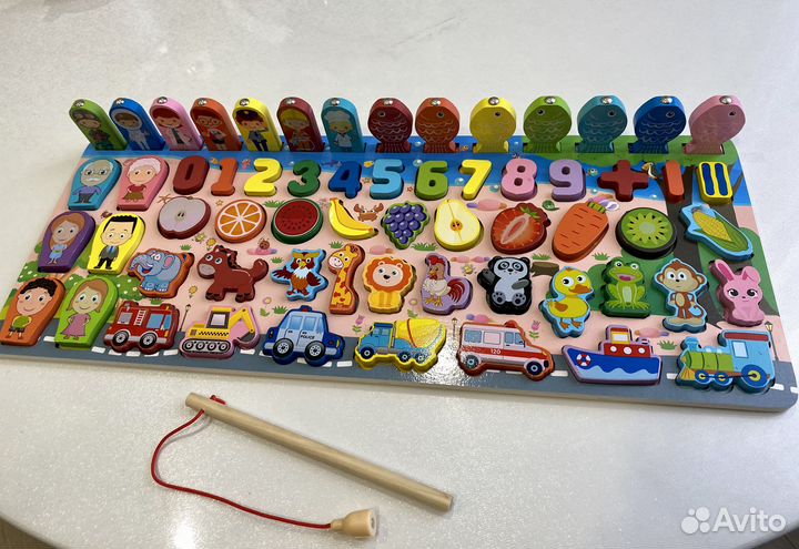 Игрушка развивающая деревянная