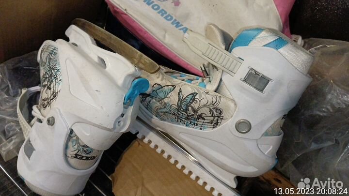 Коньки детские roces тренировочные 8 размеров