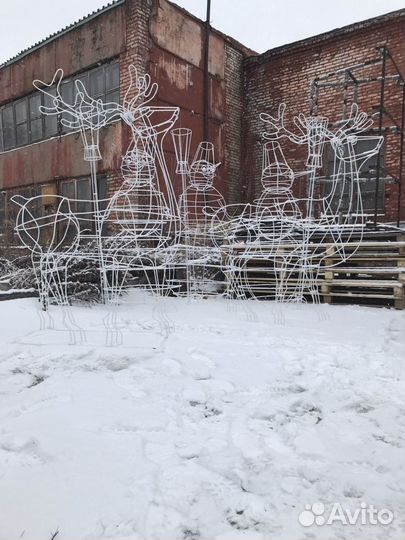 Фигура снеговик