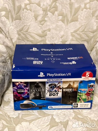 Шлем виртуальной реальности для ps4