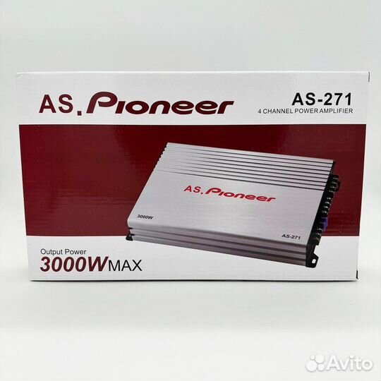 Усилитель четырехканальный Pioneer 3000W