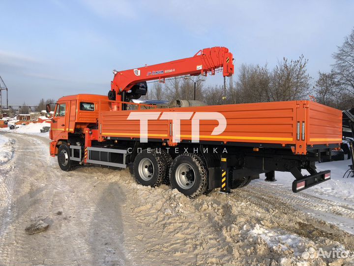 КАМАЗ 65115 с КМУ, 2024