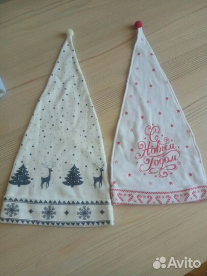 Новогодние колпачки для малышей