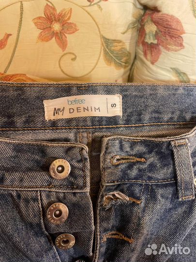 Джинсы женские широкие 46 размер