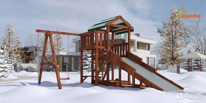 Детские уличные спортивные комплексы для дачи