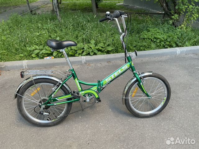 Велосипед складной Stels 450, Б/у купить в Москве | Авито