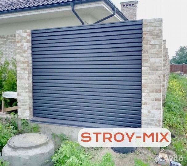 Забор жалюзи