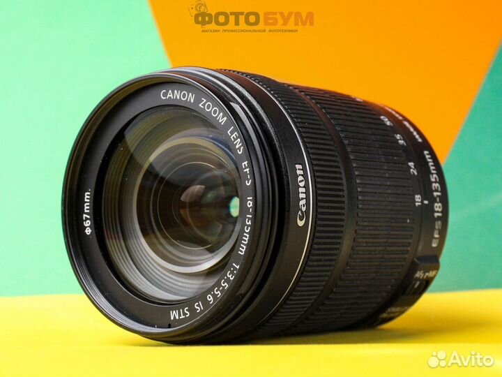 Объектив Canon EF-S 18-135mm f3.5-5.6 IS STM