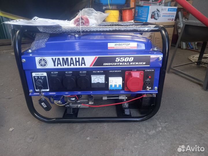 Бензогенератор yamaha 5500