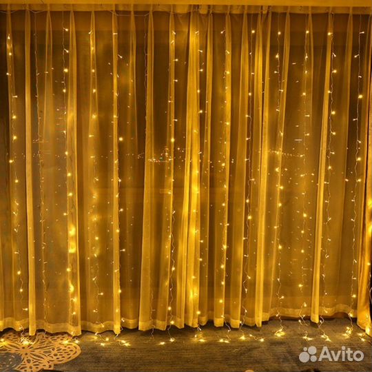 Гирлянда штора