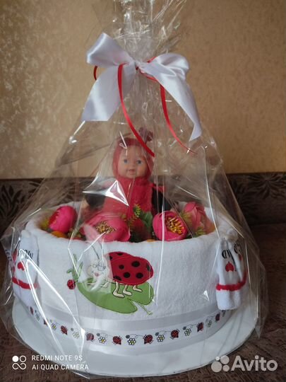 Торт из подгузников/памперсов