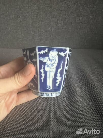 Чаша фарфоровая Имари Япония 19 век