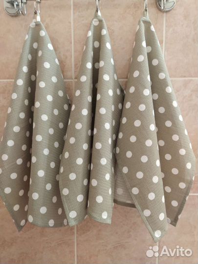 Кухонные полотенца вафельные