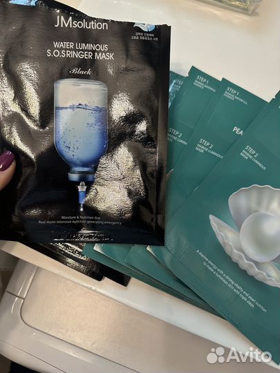 Наборы JMsolution маски для лица и крем для рук