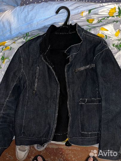 Y2k Джинсовка Zara унисекс XL