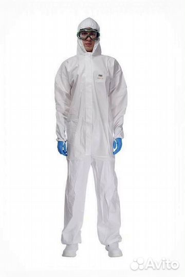 Комбинезон одноразовый защитный дышащий