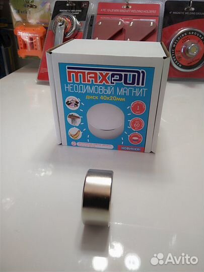 Неодимовый магнит 40Х20
