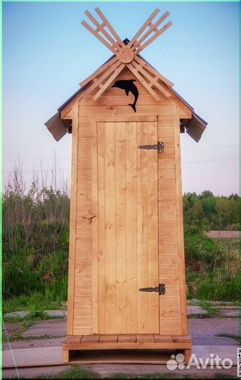 Уличный туалет с установкой ACC339