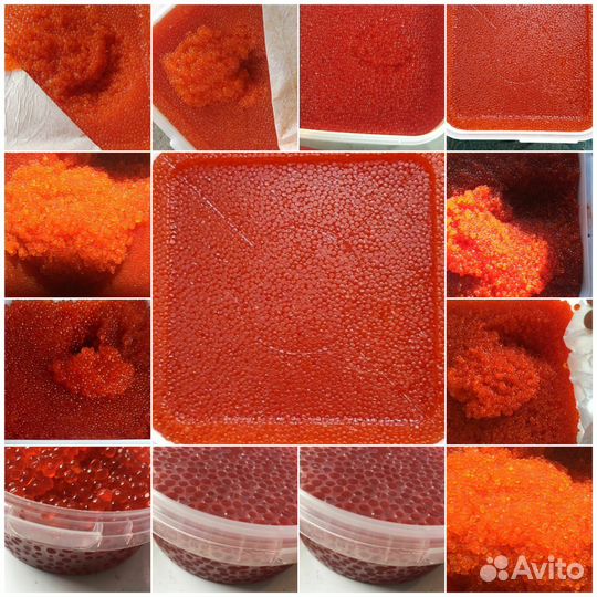 Икра, Крабы