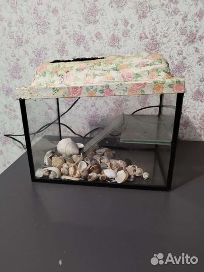 Аквариум для черепах 7 литров