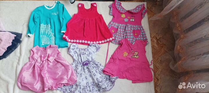 Вещи на девочку пакетом от 0 до 2лет
