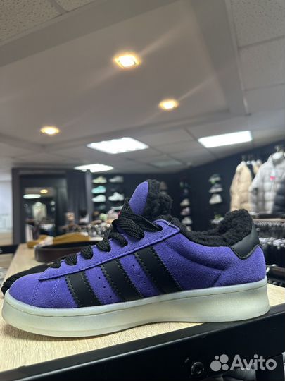 Кроссовки Adidas campus с мехом