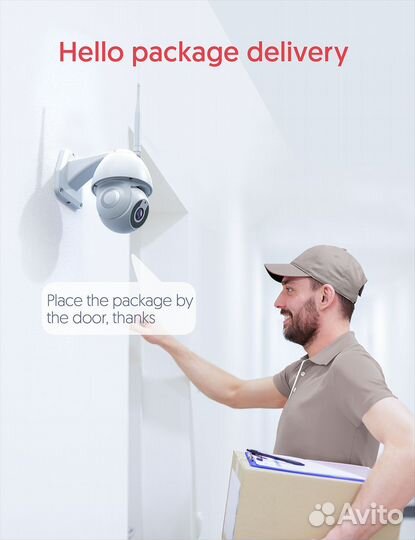 Водонепроницаемая камера видеонаблюдения 1080P