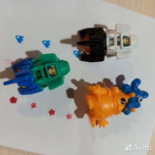 Игрушки kinder инопланетяне космос