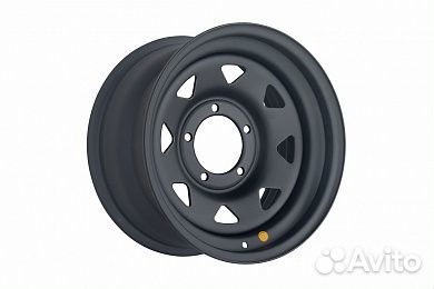 Диск усиленный УАЗ стальной черный 5x139,7 8xR16