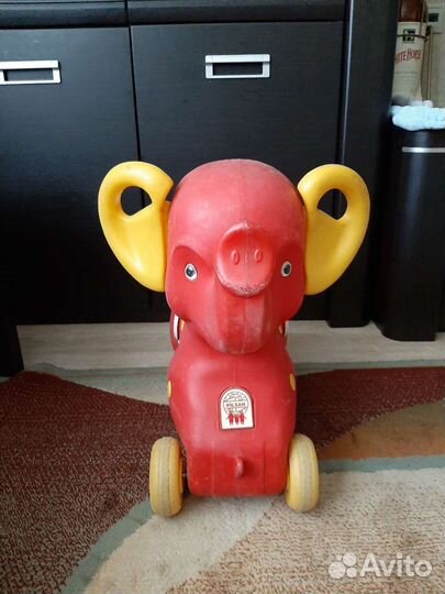 Детская каталка качалка слоник Pilsan