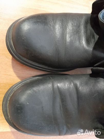 Мужские кожаные ботинки 43 размер.dino ricci