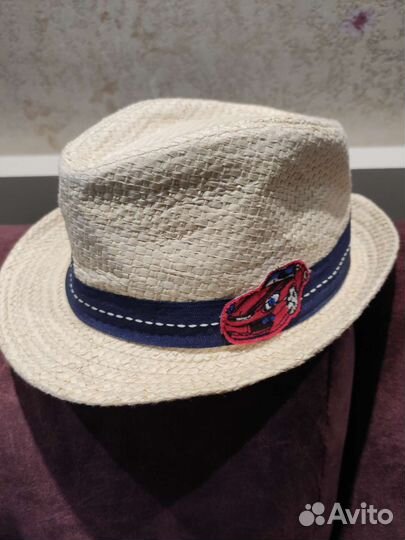 Соломенная шляпа детская