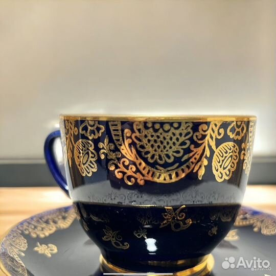 Чайная пара лфз «Кружево», «Ночь»