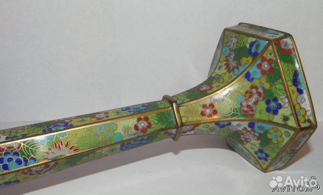 Подсвечники клуазоне. Китай