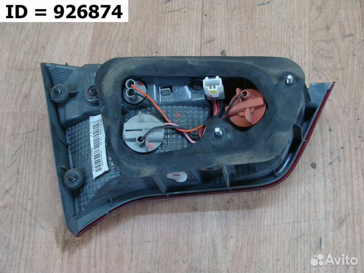 Фонарь задний правый внутренний Kia Rio